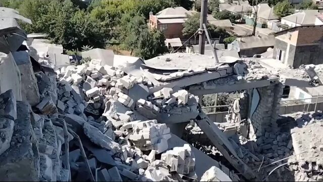 ️Последствия обстрела города Красный Луч  со стороны ВФУ