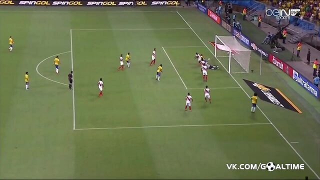 Бразилия  Перу 1:0 Гол Дугласа Косты.